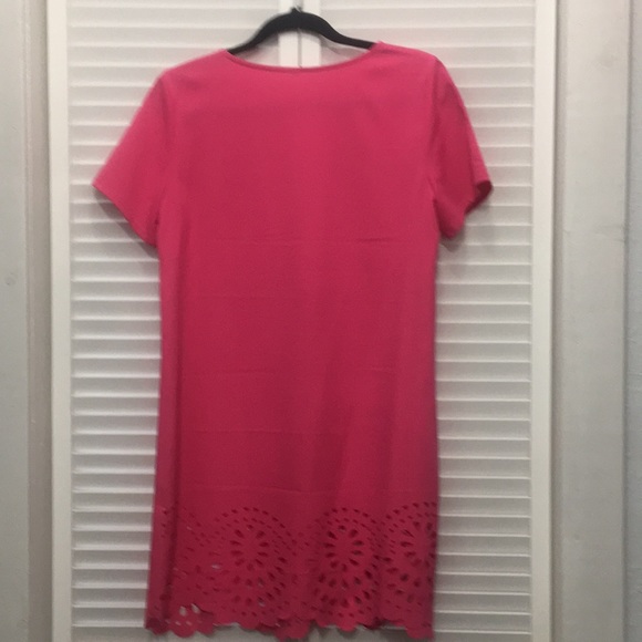 Laser Cut Dress - Picture 2 of 2